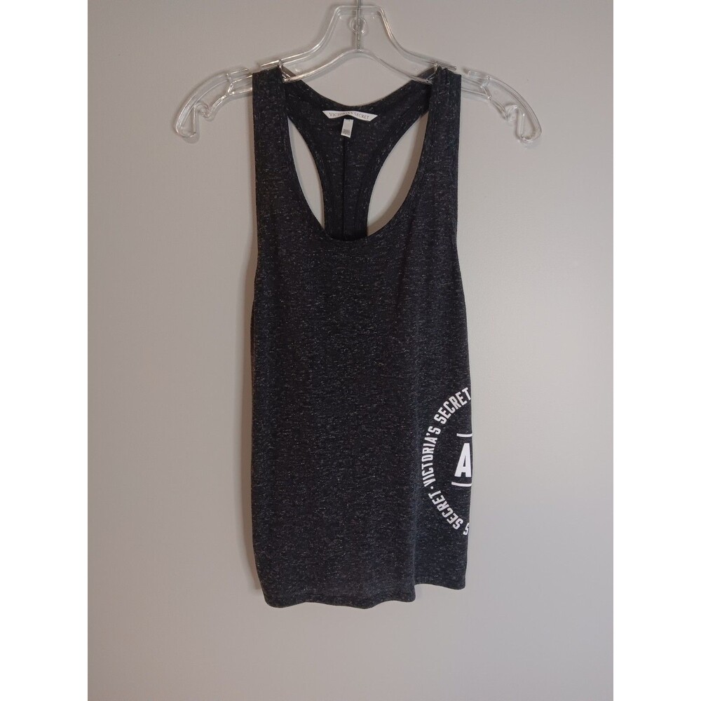 Victoria's Secret Angel Racerback Tank Top Sz XL Black